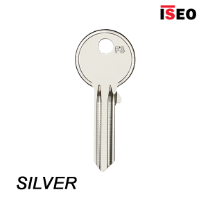 Mieszkaniowy 156 - klucz surowy mosiężny - Iseo Silver